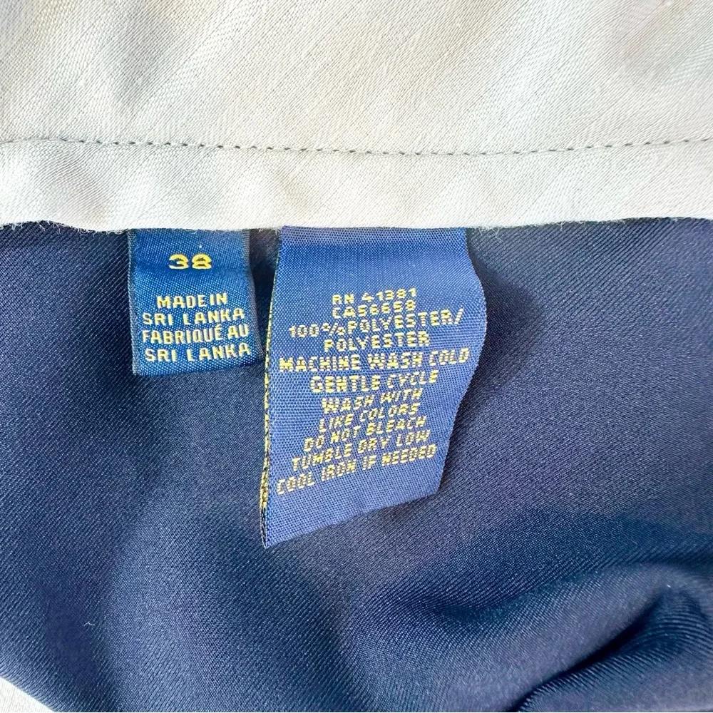 Polo Ralph Lauren Classic Fit Flat Front Shorts, Navy Blue, 36 Waist